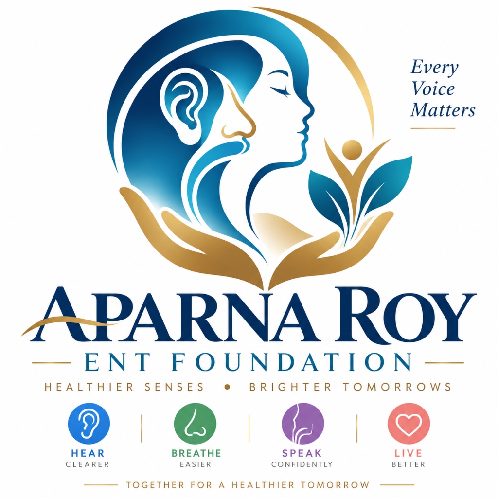 Aparna Roy ENT Foundation Official Emblem Logo